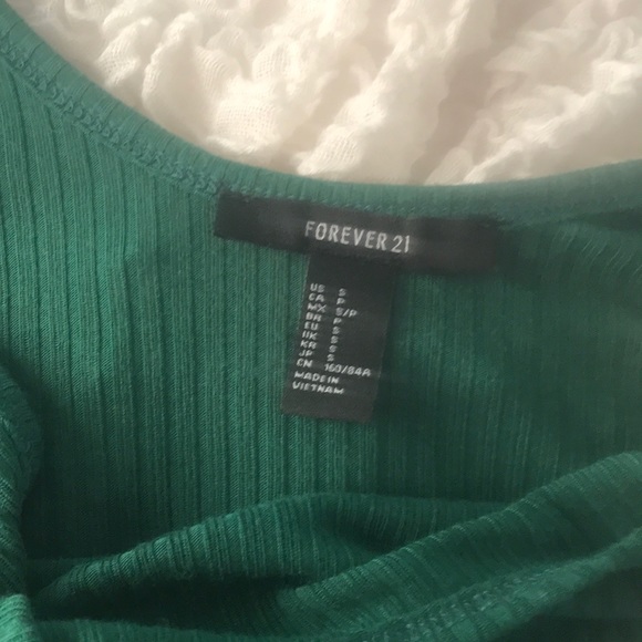 Green tank top - Picture 3 of 3